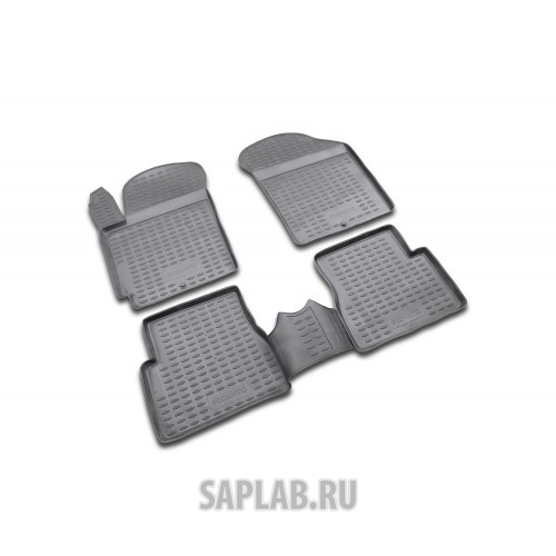 Купить AUTOFAMILY NLC2508210 Коврики в салон KIA Picanto 2004->, 4 шт. (полиуретан)