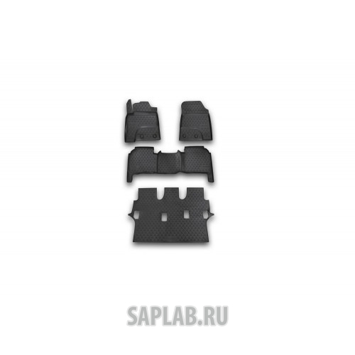 Купить AUTOFAMILY NLC2923210K Коврики в салон LEXUS LX570, 2012-> 7 мест, 4 шт. (полиуретан)