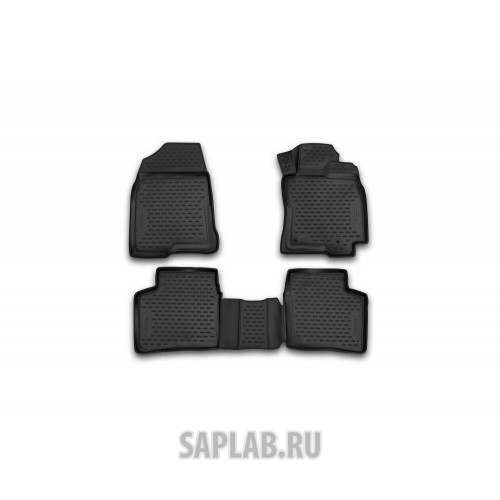 Купить AUTOFAMILY NLC3D48101210K Коврики 3D в салон TOYOTA Prius-20 RH /DAA-NHW20/, 09/2003-05/2009, П.Р., 4 шт. (полиуретан)
