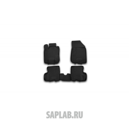 Купить AUTOFAMILY NLC4128210KH Коврики в салон RENAULT Duster 4WD, 2011-2015, 4 шт. (полиуретан)