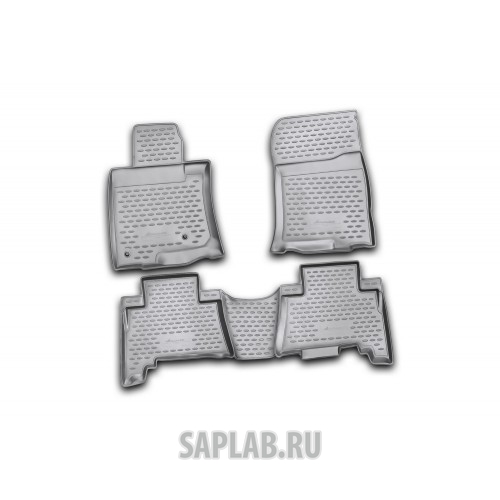 Купить AUTOFAMILY NLC4828210K Коврики в салон TOYOTA Land Cruiser Prado, 5 мест, 12/2009-2013, 4 шт. (полиуретан)