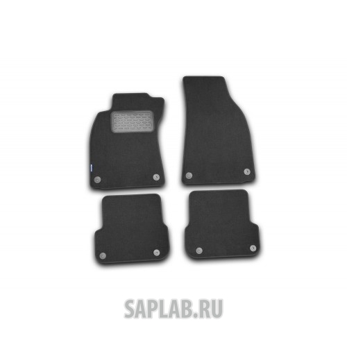 Купить AUTOFAMILY NLT040811110KH Коврики в салон AUDI A6 АКПП 2004->, сед., 4 шт. (текстиль)