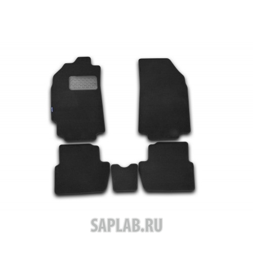 Купить AUTOFAMILY NLT081411110KH Коврики в салон CHEVROLET Spark 2010->, хб., 5 шт. (текстиль)