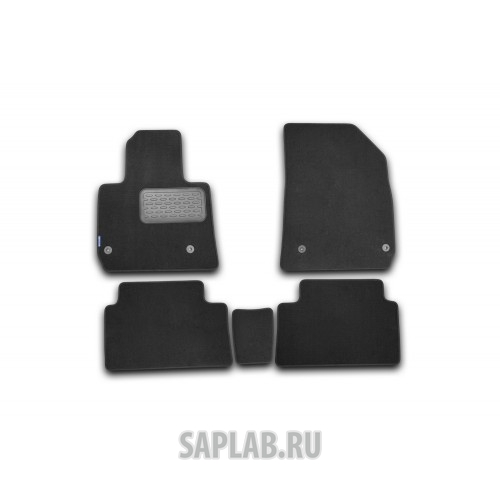 Купить AUTOFAMILY NLT102411110KH Коврики в салон CITROEN C5 2008->, сед., ун., 5 шт. (текстиль)
