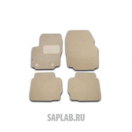 Купить AUTOFAMILY NLT164012112KH Коврики в салон FORD Edge МКПП 2013->, кросс., 4 шт. (текстиль, бежевые)