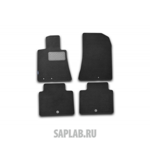 Купить AUTOFAMILY NLT203111110KH Коврики в салон HYUNDAI Genesis 2008->, сед., 4 шт. (текстиль)
