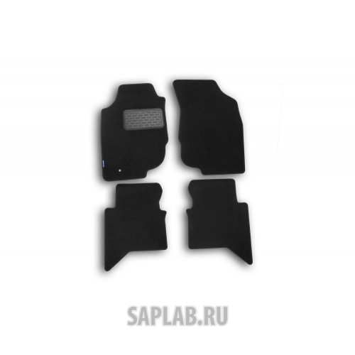 Купить AUTOFAMILY NLT485411110KH Коврики в салон TOYOTA Hilux 2010->, пик., 4 шт. (текстиль)