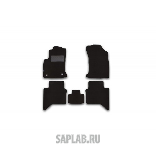Купить AUTOFAMILY NLT489822110KH Коврики в салон TOYOTA Hilux 2015->, пик., 5 шт. (текстиль)