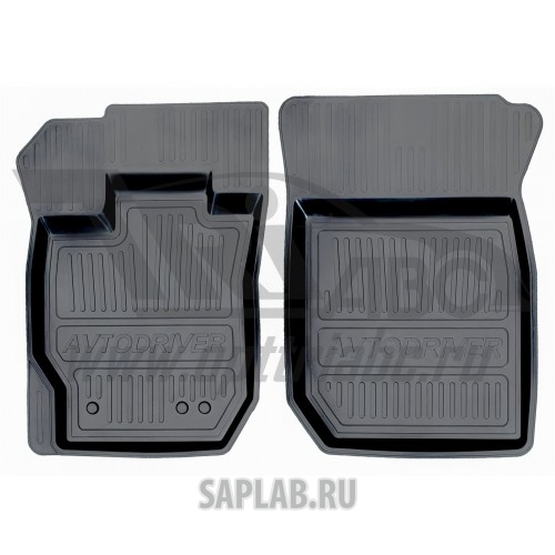 Купить AVTODRIVER ADRJET0052 Коврики салона резиновые с бортиком для ВАЗ Ларгус (2012-) (2 передних)