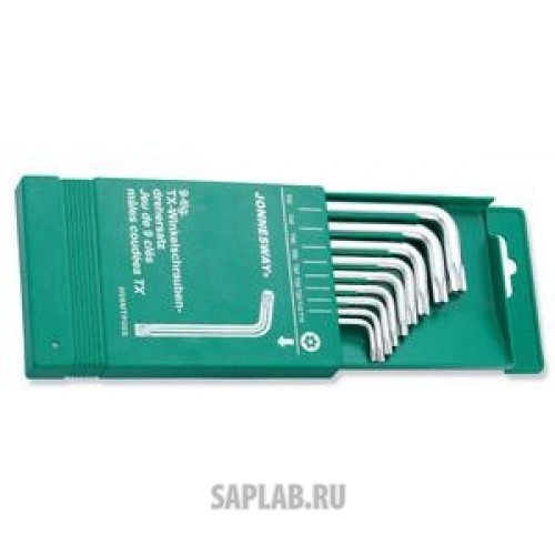 Купить JONNESWAY H08MTP09S Комплект угловых ключей Torx с центрированным штифтом Т10-Т50, S2 материал, 7 предметов , H08MTP09S JONNESWAY
