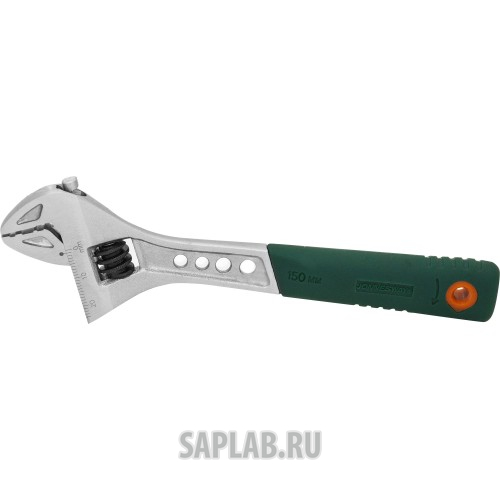 Купить JONNESWAY W27AT6 Ключ разводной эргономичный (пластиковая ручка) 0-19мм. L-150мм, W27AT6 JONNESWAY
