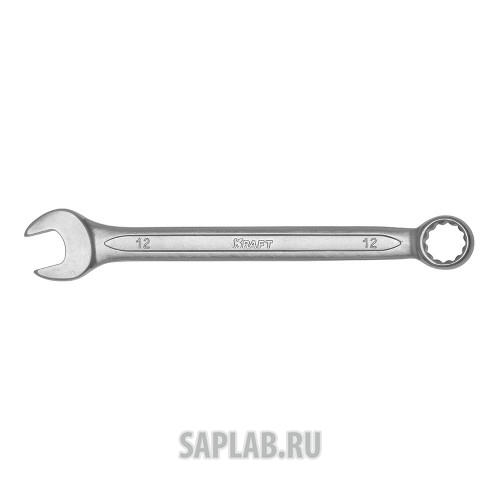 Купить KRAFT KT700506 Ключ комбинированный 12 мм (Cr-V; холодный штамп, холдер)