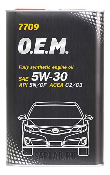 Купить MANNOL 4054 Моторное масло Mannol 7709 O.E.M. 5W-30 1л