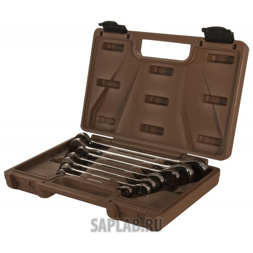 Купить Ombra 935007 Набор комбинированных трещоточных ключей “SNAP GEAR” 7 предметов., Ombra 935007