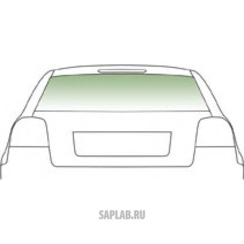 Купить PILKINGTON 6312BGSH Автостекло 6312BGSH на OPEL CORSA D 3D HB (1 отверстие) (с октября 2006) (2006-2014) //EURO: 6312BGSH заднее стекло