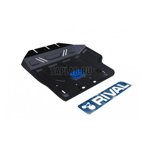 Купить RIVAL 11157841 Защита картера Rival, Lexus GX 460 V - 4.6, 2009-/Toyota Land Cruiser Prado 150 V - 3.0TD, 4.0, 2009-/Land Cruser 150 V - 2,7; 3,0TD; 4,0; 2,8TD, 2009-, крепеж в комплекте, сталь, (часть 2)1.8 мм