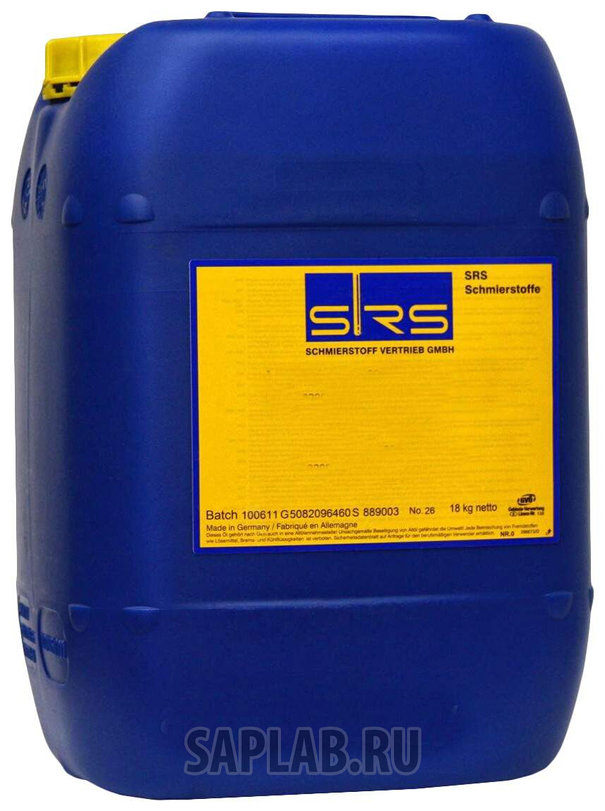 Купить SRS 7216 Моторное масло SRS Viva 1 topsynth 5W-40 20л