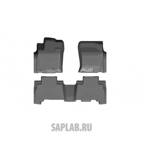 Купить SRTK 3DTYLCPR09G08002 Коврики резиновые в салон 3D LUX для Toyota Prado 150 (2013-)