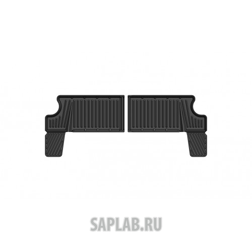 Купить SRTK LDLAR01035X Коврики резиновые в салон 3D STANDART для Lada Largus (третий ряд) (2012-)