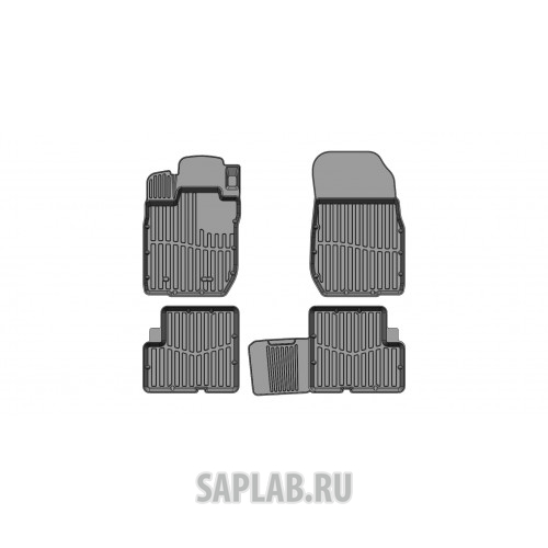 Купить SRTK LDLAR01X35 Коврики резиновые в салон 3D STANDART для Lada Largus (2012-)