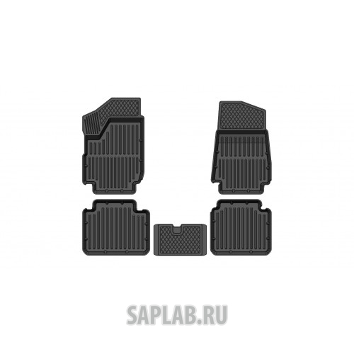 Купить SRTK LDNIV01006 Коврики резиновые в салон 3D STANDART для Lada Niva 2121 (1993-)