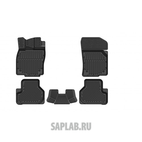 Купить SRTK PRA312G02X55 Коврики резиновые в салон 3D PREMIUM для Audi A3 (2012-)