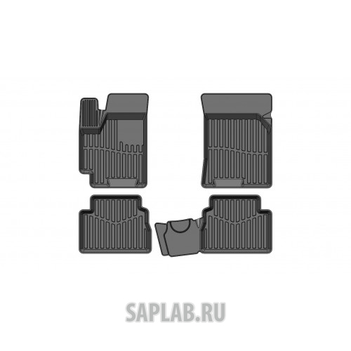 Купить SRTK PRCHAV06G02033 Коврики резиновые в салон 3D PREMIUM для Chevrolet Aveo SD/HB (2006-2012)