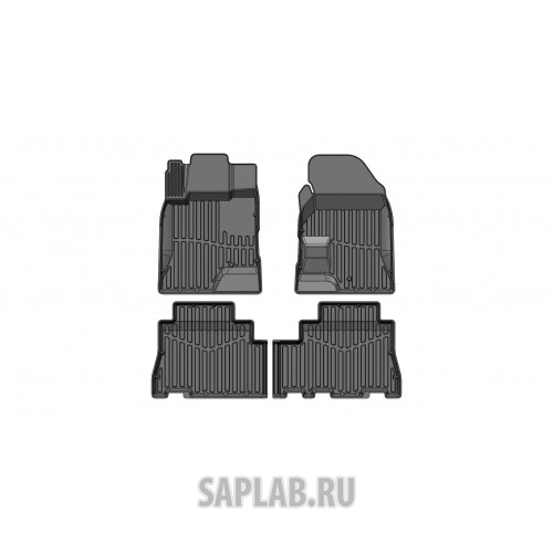 Купить SRTK PRCHCAP06G02054 Коврики резиновые в салон 3D PREMIUM для Chevrolet Captiva (2006-2016)