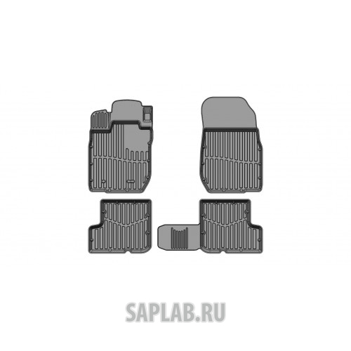 Купить SRTK PRRNDUST11G02X35 Коврики резиновые в салон 3D PREMIUM для Renault Duster 2WD/4WD (2011-2015)