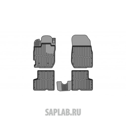 Купить SRTK PRRNDUST17G02X35 Коврики резиновые в салон 3D PREMIUM для Renault Duster 2WD/4WD (2017-)
