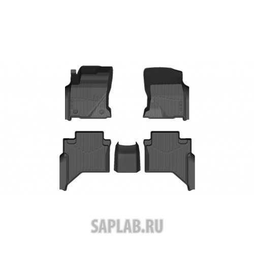 Купить SRTK PRTYHIL15G02X82 Коврики резиновые в салон 3D PREMIUM для Toyota Hilux (2015-)
