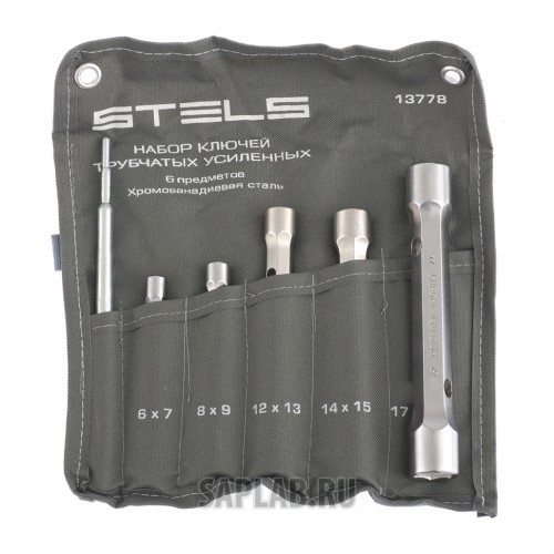 Купить STELS 13778 Набор ключей трубок торцевых усиленных 6 пред., CrV // Stels
