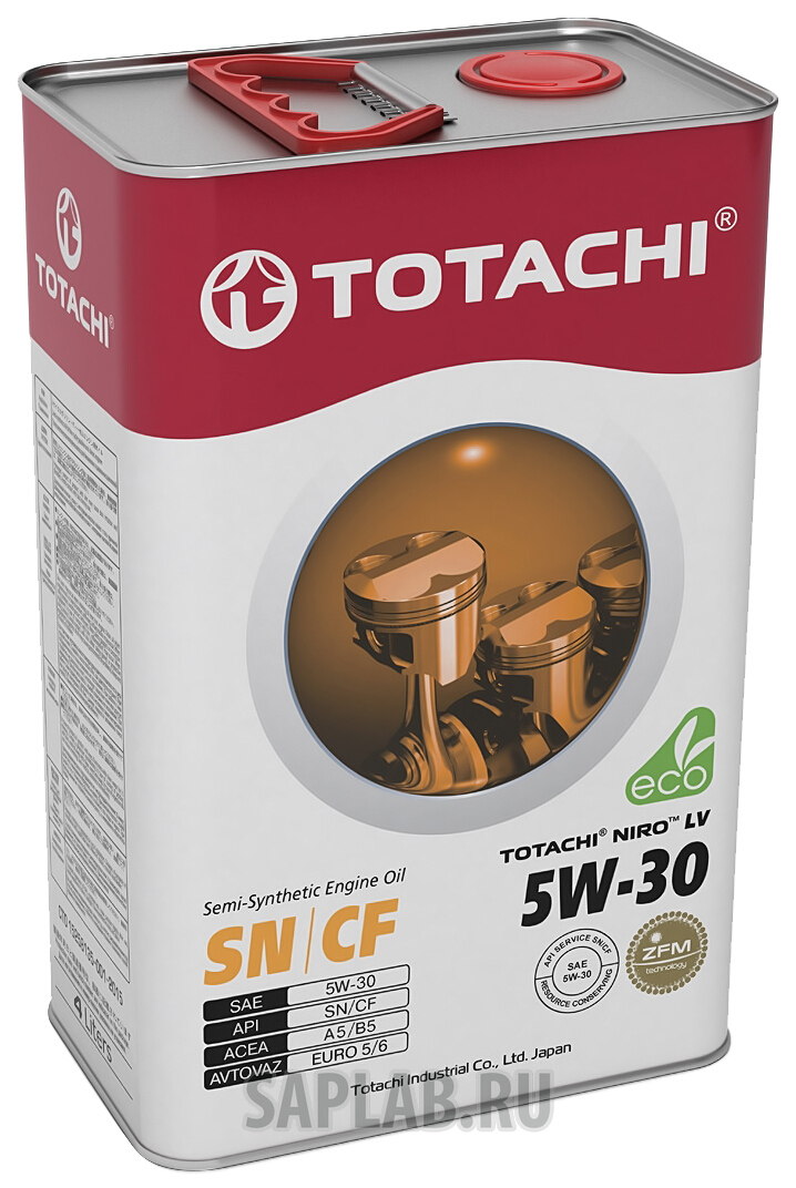 Купить TOTACHI A4589904524028 Моторное масло Totachi Niro LV Synthetic 5W-30 4+1 л