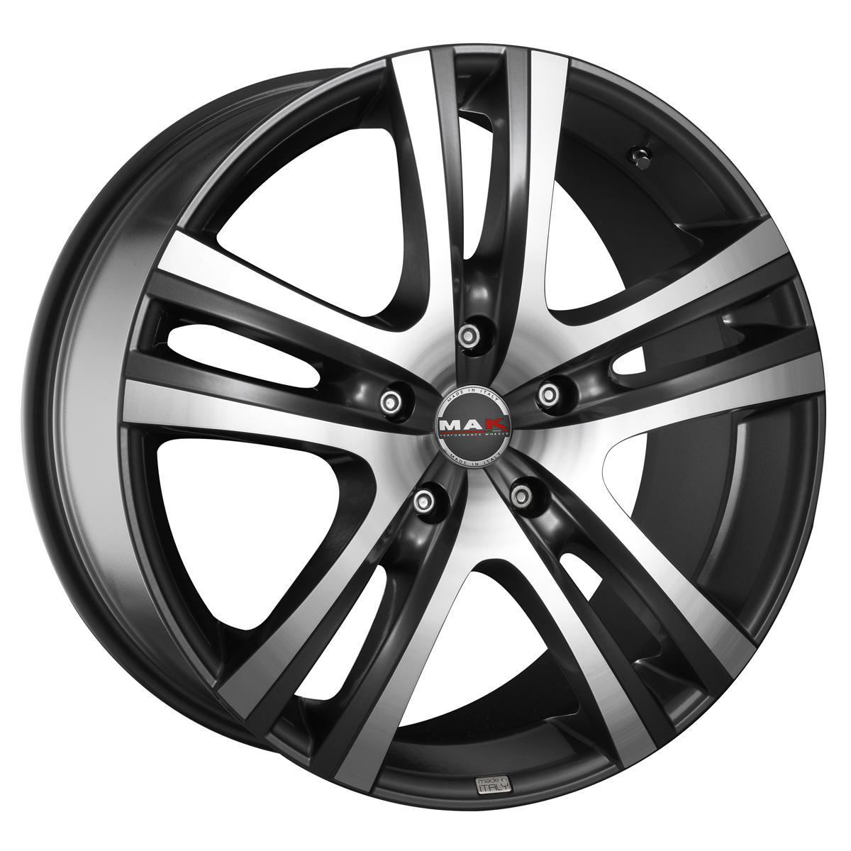 Купить Mak WHS062786 Aria 18/9 ET35 Gun metallic - mirror face