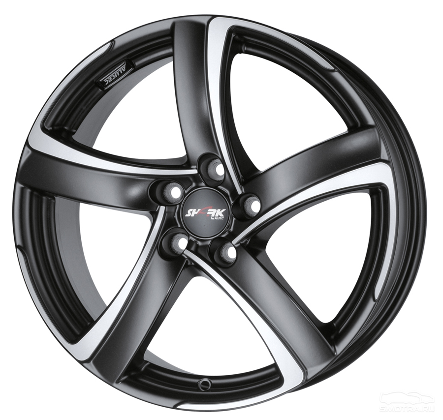 Купить Alutec WHS050791 Shark 15/6 ET38 Racing black front polished