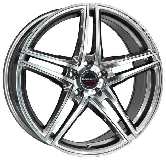 Купить Borbet WHS097744 XRT 17/8 ET40 Graphite polished